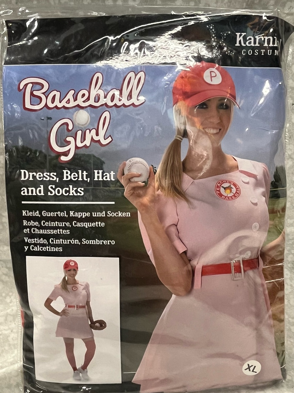 NEW Peaches Baseball Costumes